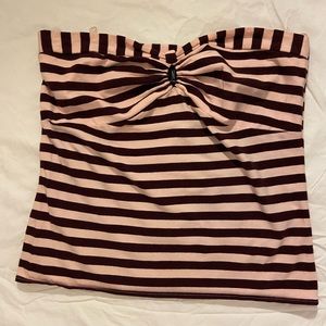 Retro INC striped tube top - size XL